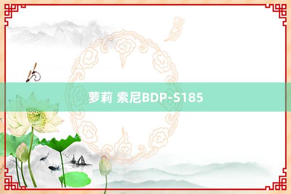 萝莉 索尼BDP-S185